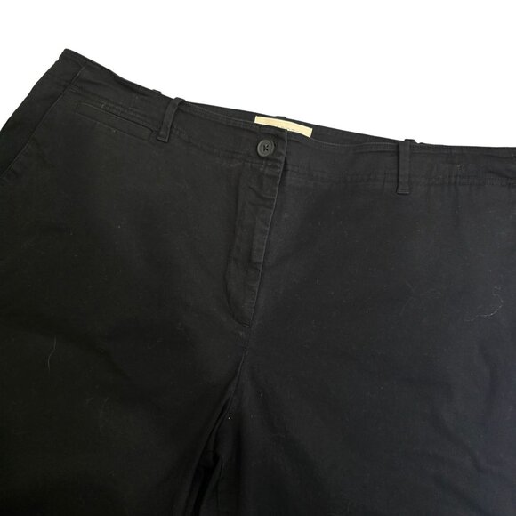 Talbots Womens Black Cotton Blend Shorts Size 20W - Picture 3 of 5